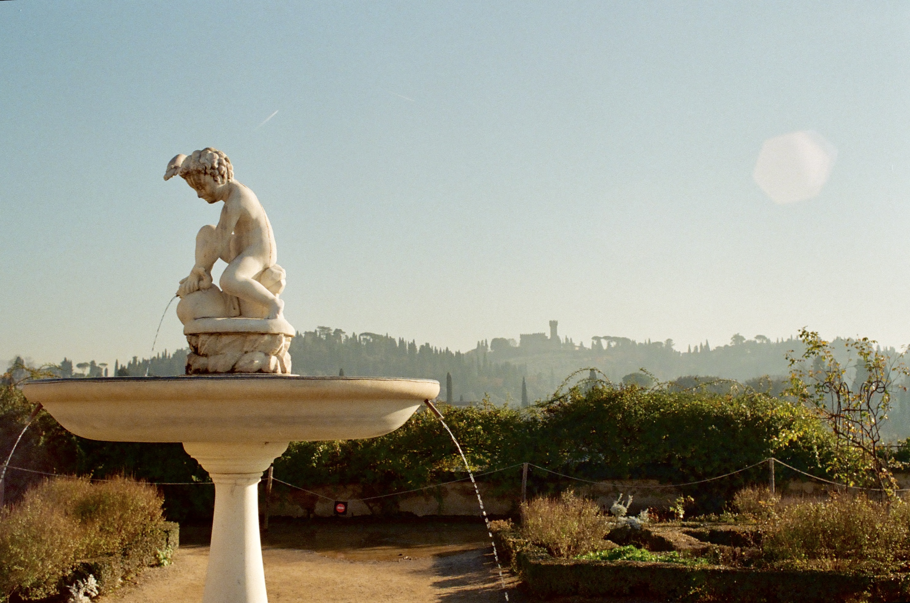 Florence fountain garden